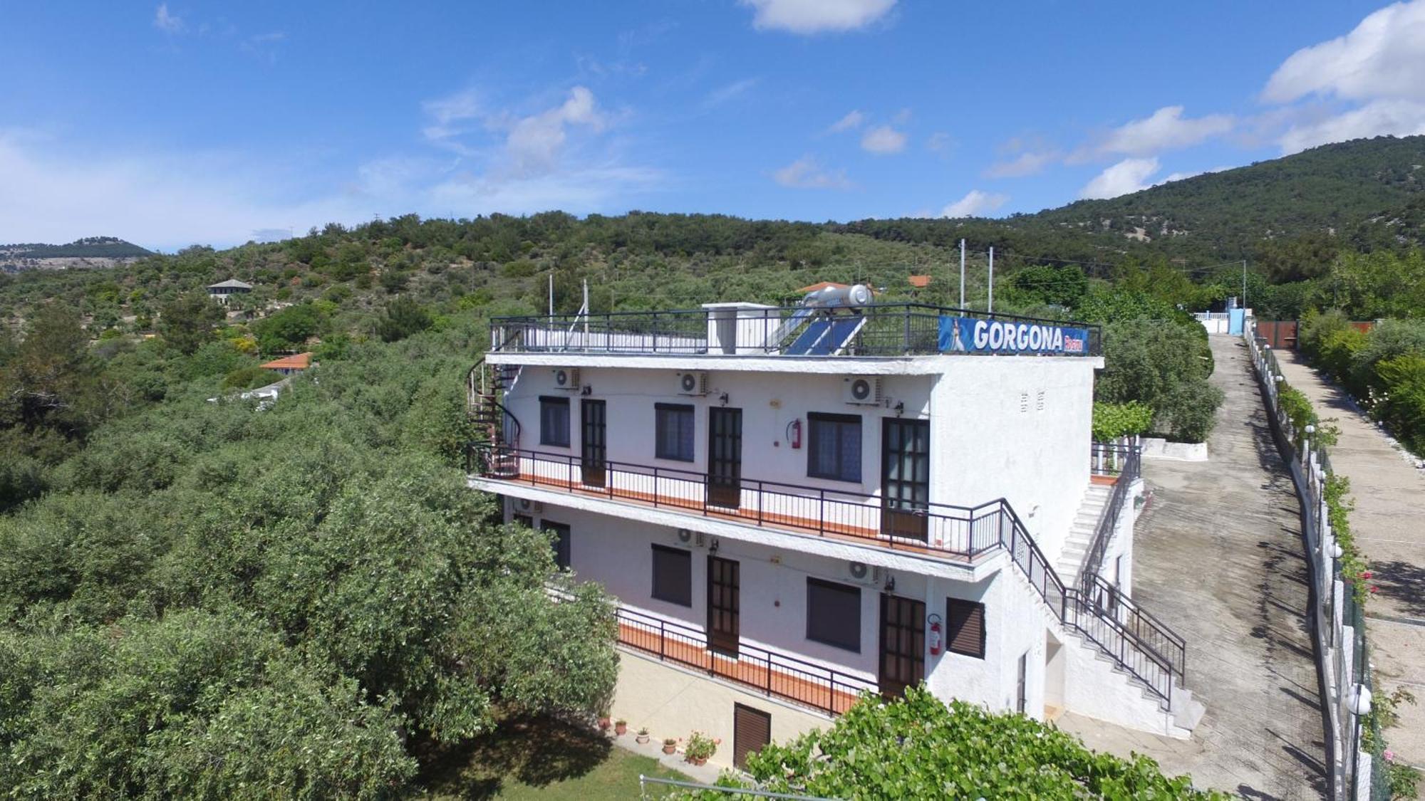 Gorgona Rooms Alikí Exterior foto